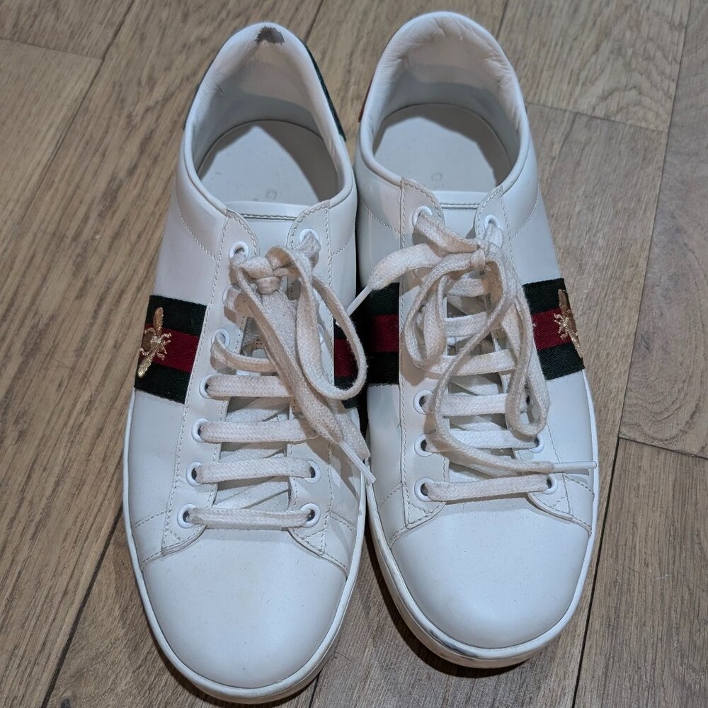 Gucci New Ace Sneaker (Women) Size: 9.5US/39.5EU (Pre-worn) - Picture 6 of 14